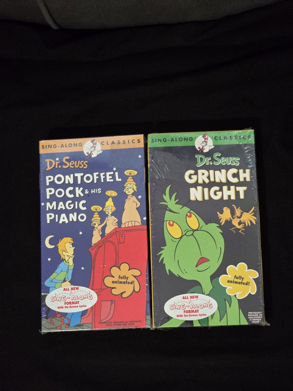 NEW Dr.Seuss VHS TAPES